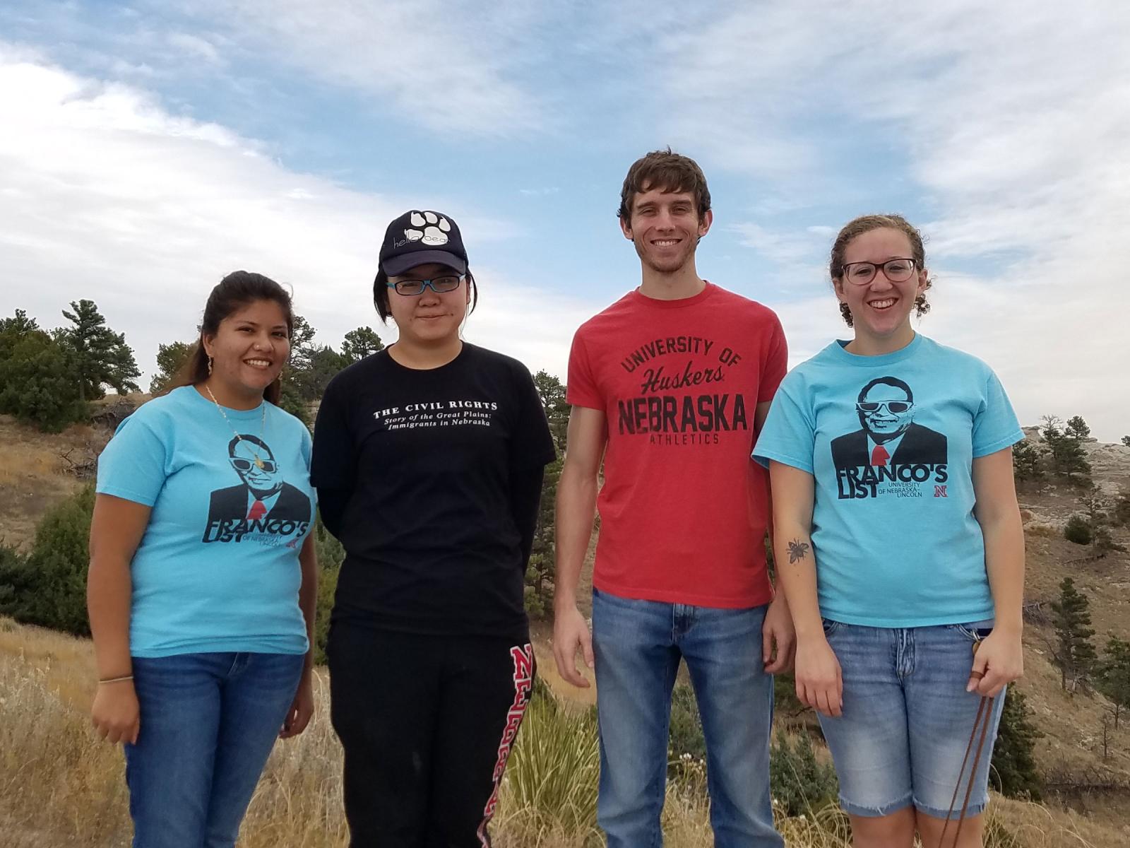 Students visit western Nebraska to help immigrants study for citizenship tests.