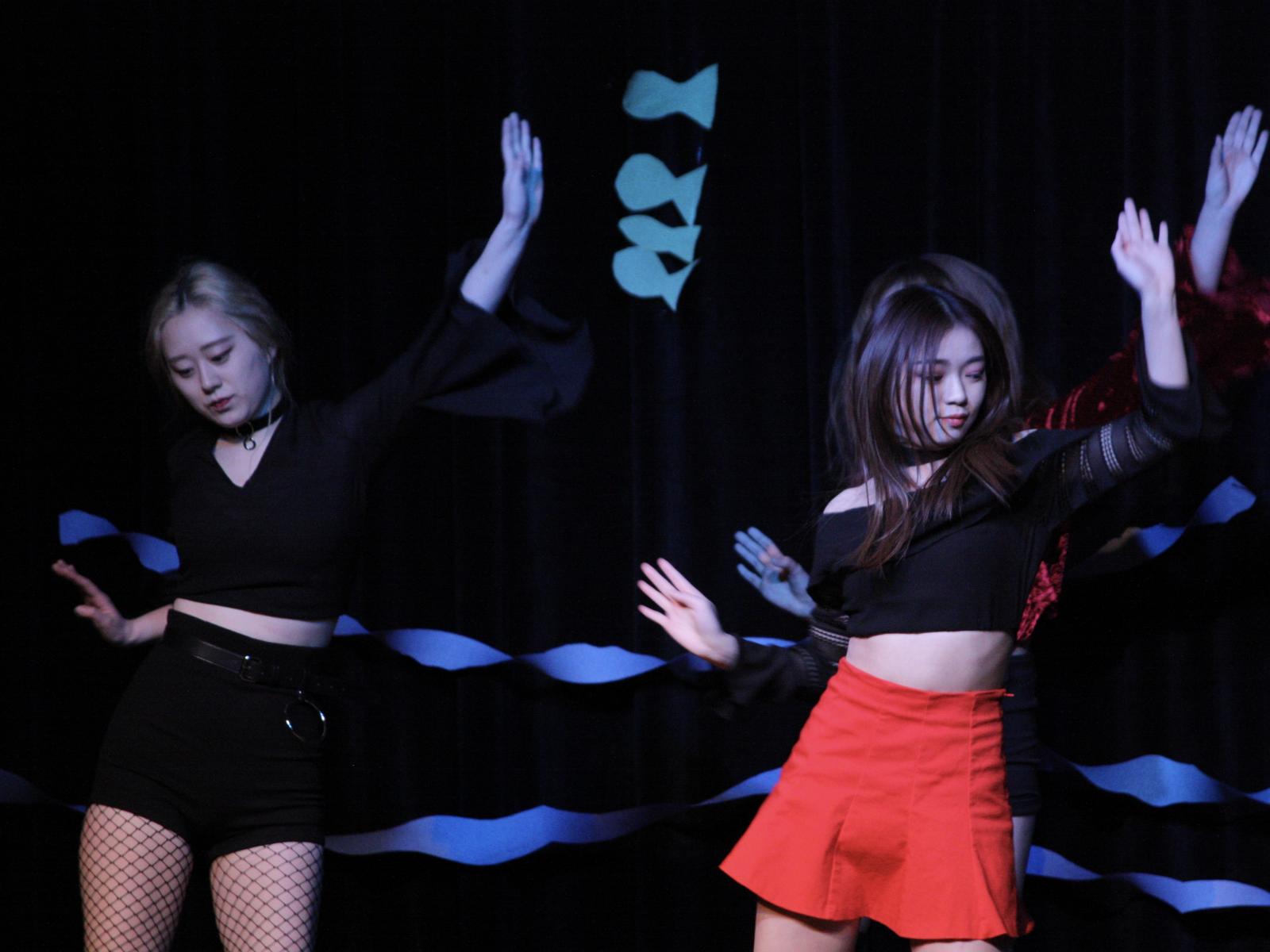 Korean pop dance group