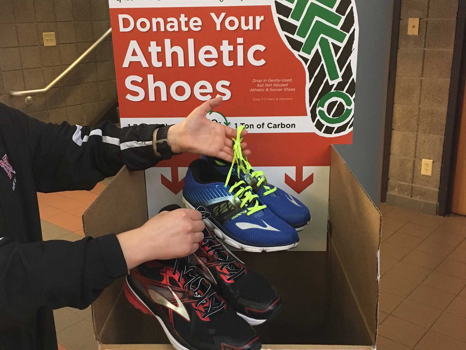 Donate shoes